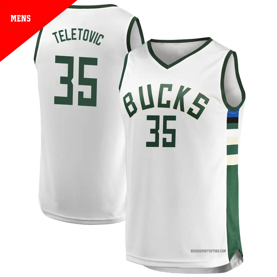 Mirza Teletovic Jersey Mirza Teletovic Swingman Fast Break Replica Jerseys Bucks Store